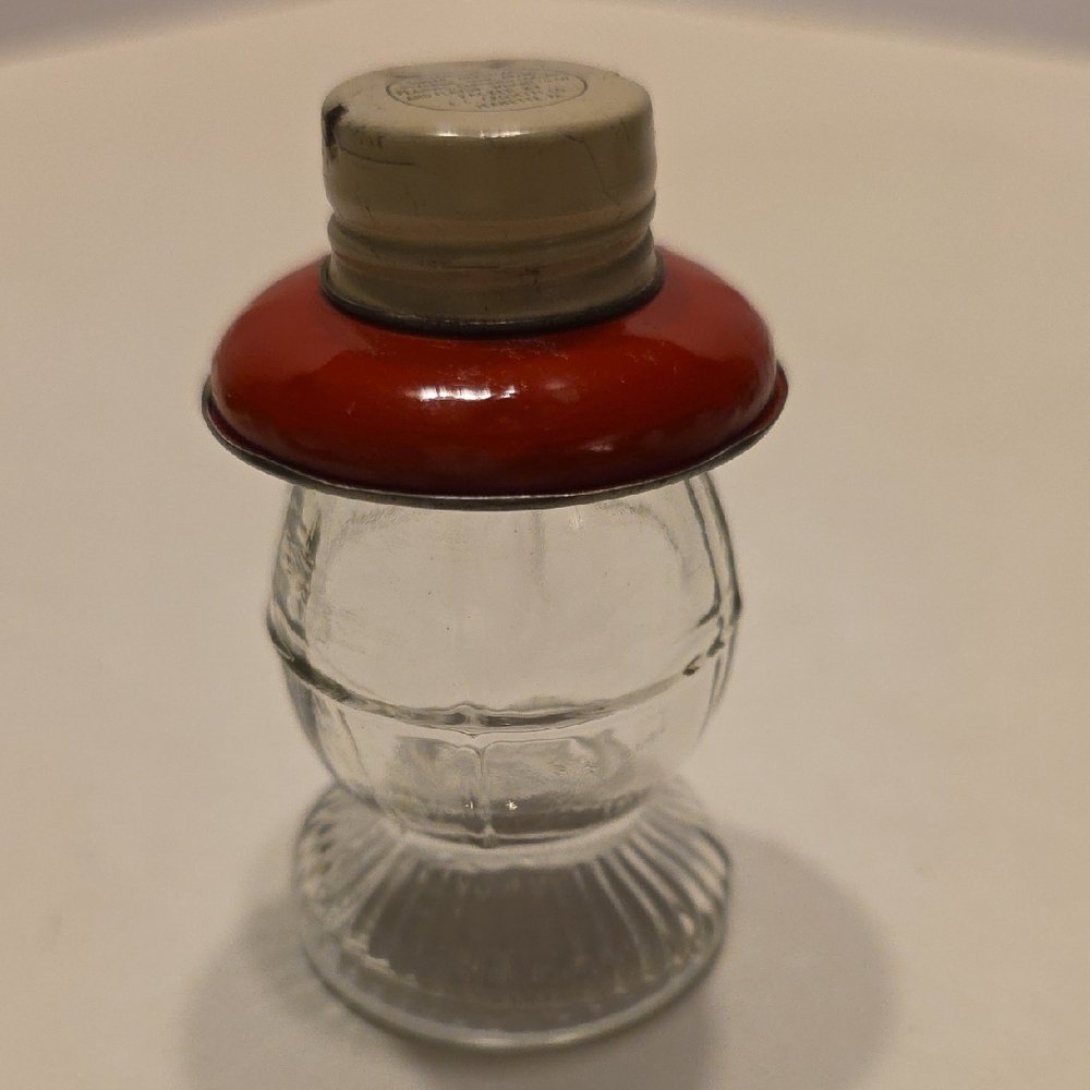Vintage Lantern Glass Candy Container 1913 To 1962 Approximately 3" Tall